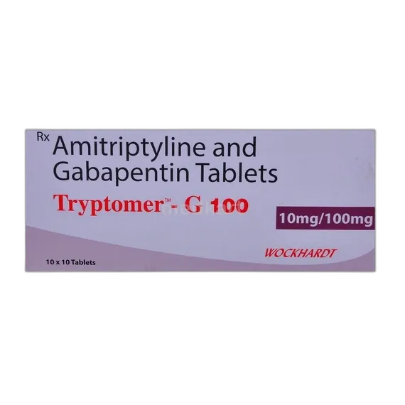 tryptomer g 100mg tablet 10's